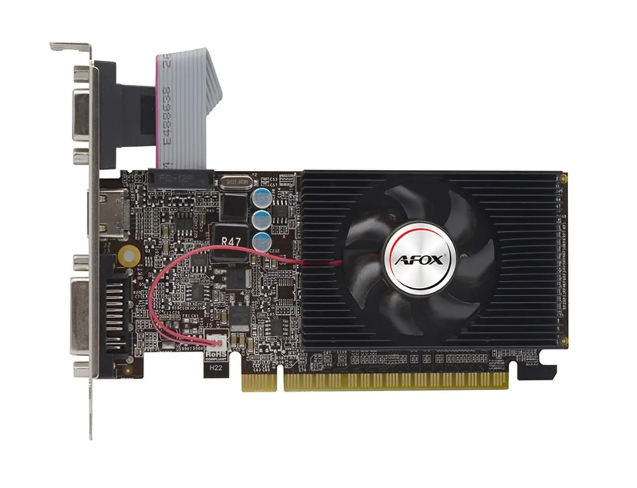 Видеокарта Afox GeForce GT 610 1GB DDR3 (AF610-1024D3L7-V5)