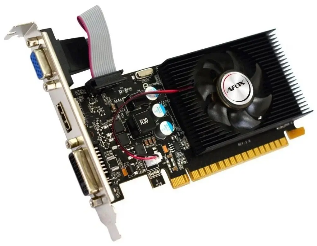 Placa video Afox Geforce GT210 1GB DDR3 (AF210-1024D3L8)