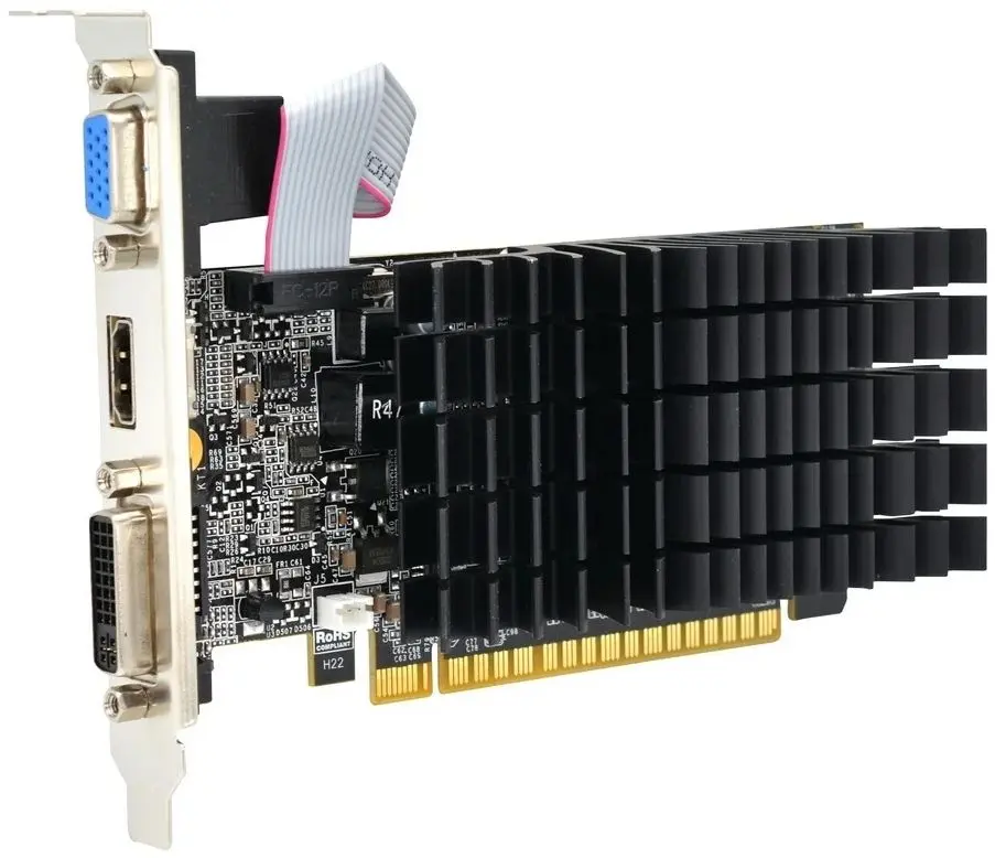 Placa video Afox Geforce GT210 1GB GDDR2 (AF210-1024D2LG2)