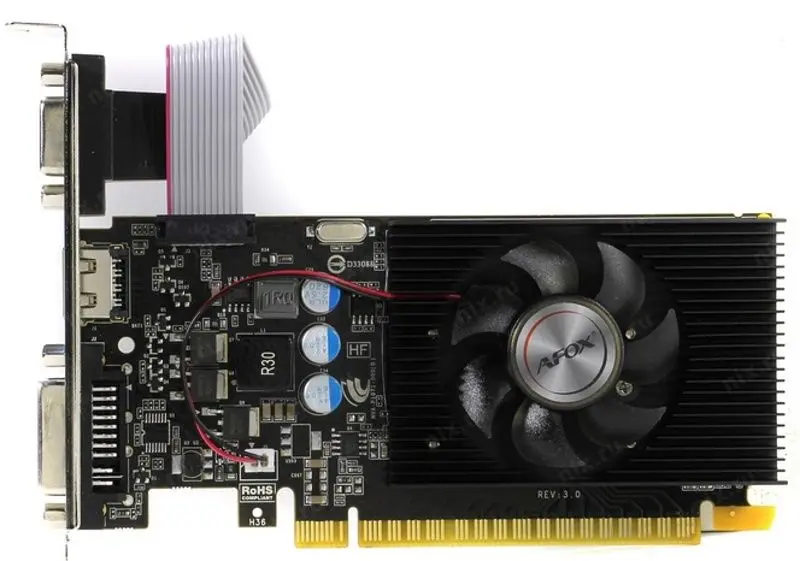 Видеокарта Afox Nvidia GeForce GT220 1GB (AF220-1024D3L2)