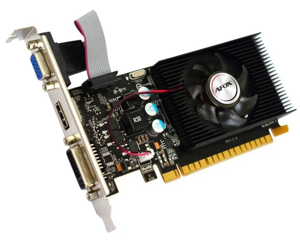 Видеокарта Afox Nvidia GeForce GT220 1GB (AF220-1024D3L4)