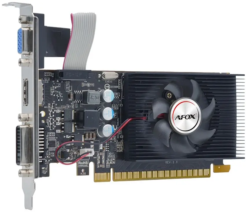 Placa video Afox Nvidia Geforce GT240 1GB DDR3 (AF240-1024D3L2)
