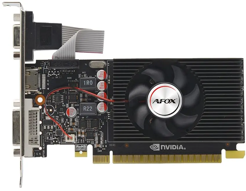 Placa video Afox Nvidia Geforce GT240 1GB DDR3 (AF240-1024D3L2)