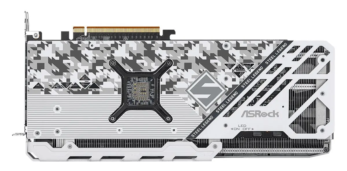 Placa video ASRock AMD Radeon RX 7700 XT Steel Legend 12GB GDDR6 (RX7700XT SL 12GO)