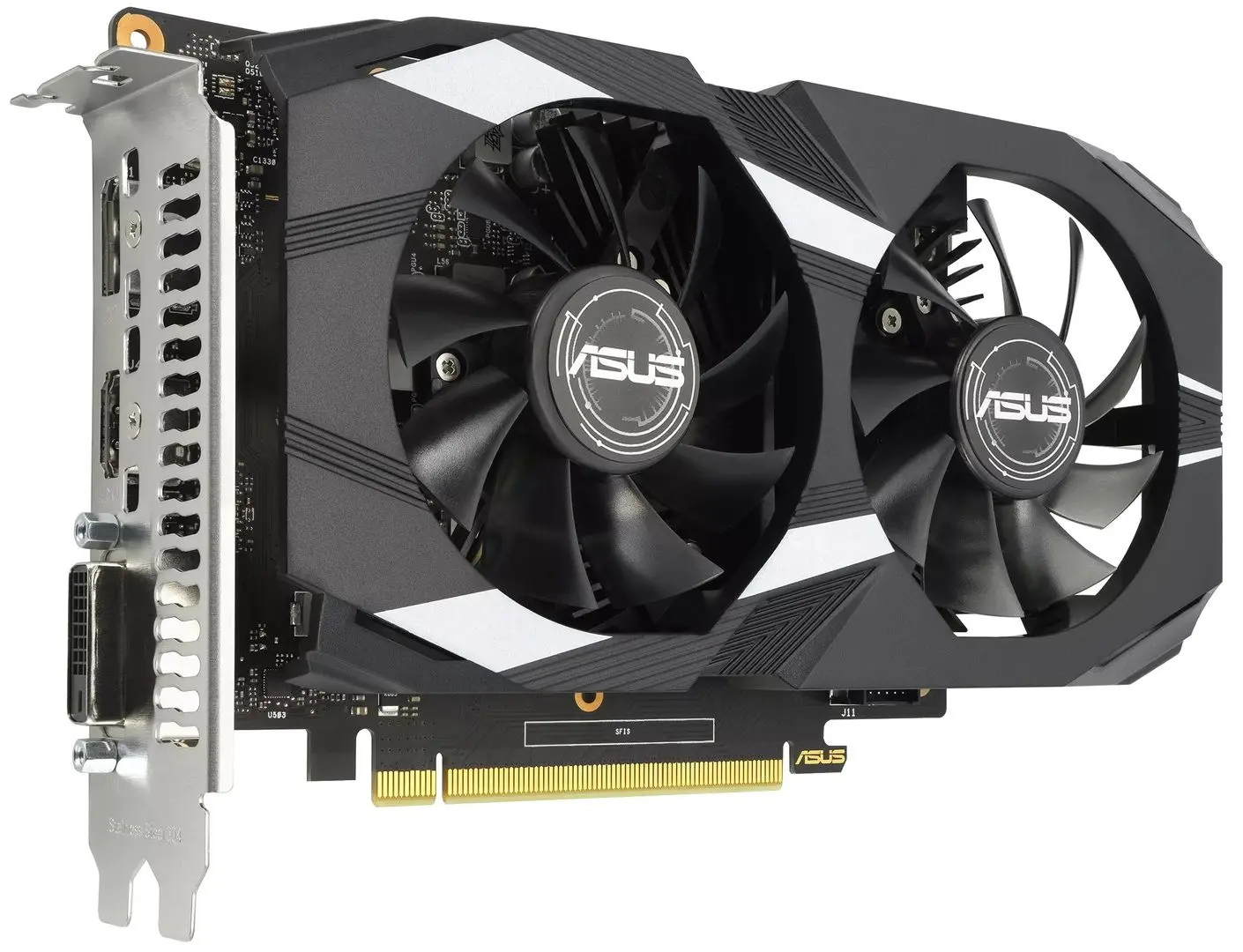 Placa video Asus Dual GeForce GTX 1650 V2 4GB GDDR6 (DUAL-GTX1650-O4GD6-P-V2)