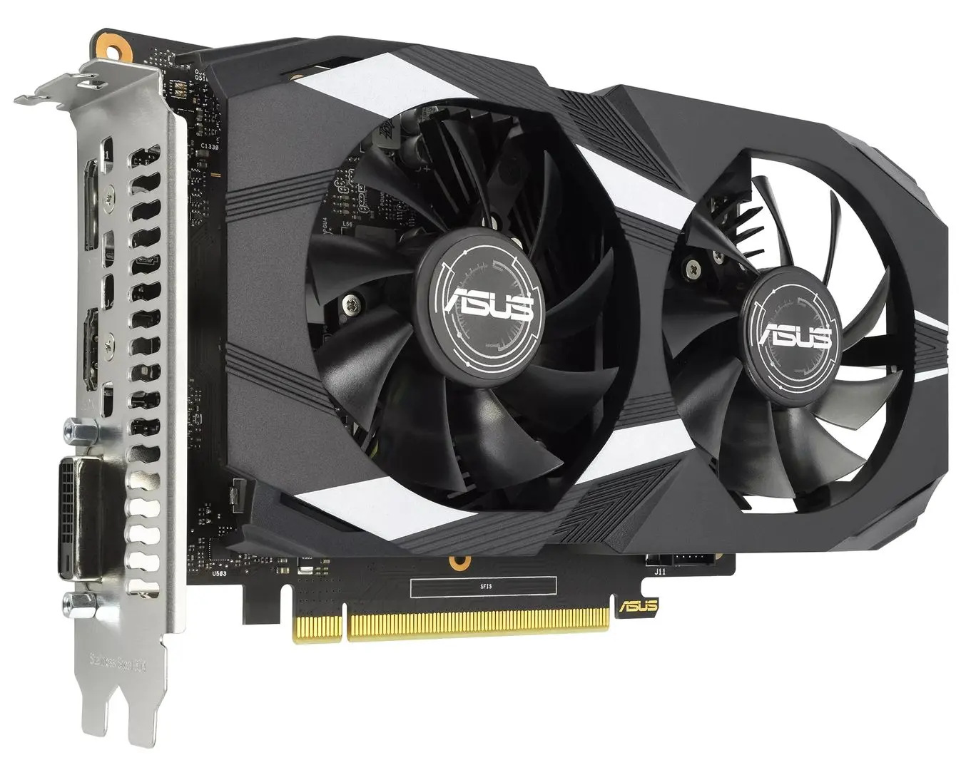 Видеокарта Asus Dual GeForce GTX 1650 V2 OC 4GB GDDR6 (DUAL-GTX1650-O4GD6-P-V2)