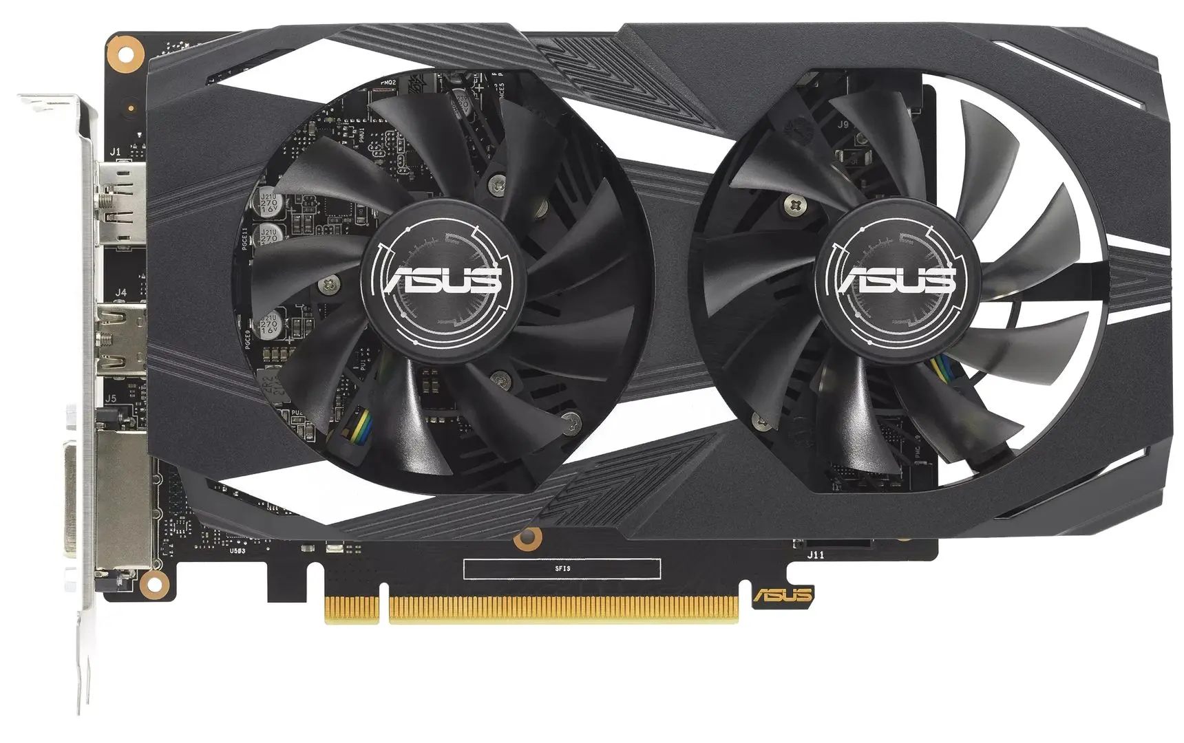 Видеокарта Asus Dual GeForce GTX 1650 V2 OC 4GB GDDR6 (DUAL-GTX1650-O4GD6-P-V2)