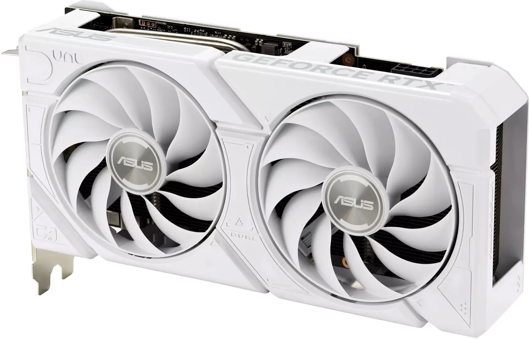 Placa video Asus Dual GeForce RTX 4060 EVO OC Edition 8GB GDDR6 (DUAL-RTX4060-O8G-EVO-WHITE)