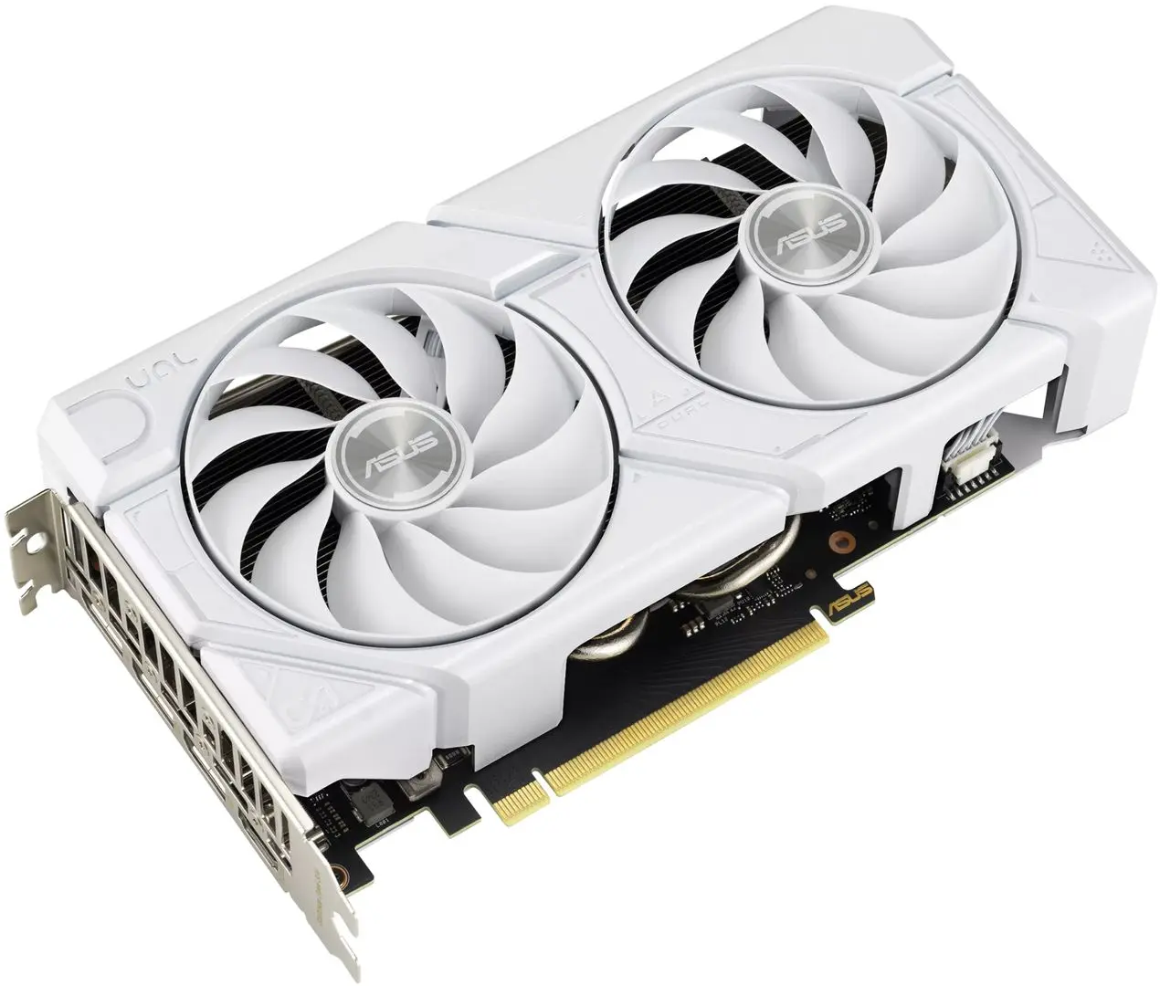 Placa video Asus Dual GeForce RTX 4060 EVO OC Edition 8GB GDDR6 (DUAL-RTX4060-O8G-EVO-WHITE)