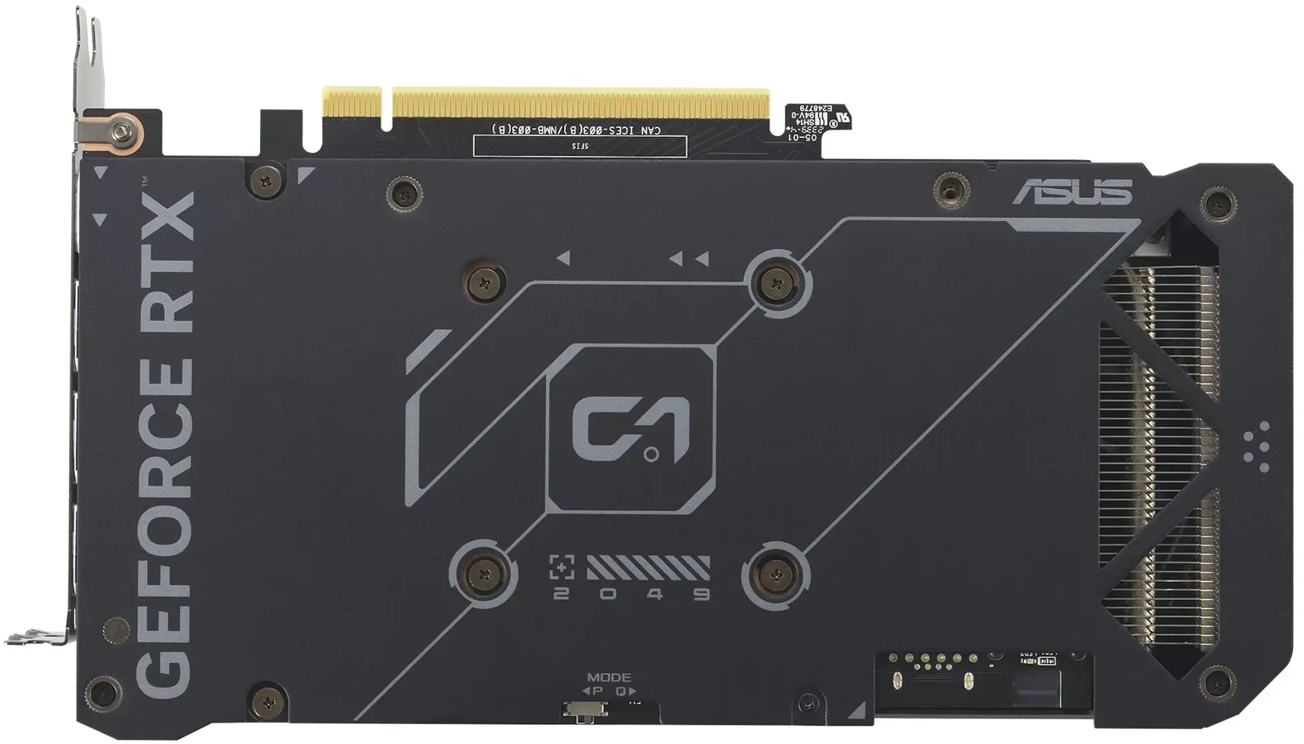 Видеокарта Asus Dual GeForce RTX 4070 EVO OC 12GB GDDR6X (DUAL-RTX4070-O12G-EVO)