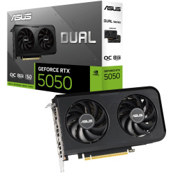 Placa video Asus Dual GeForce RTX 5050 8GB GDDR6 OC Edition (DUAL-RTX5050-O8G) Thumb