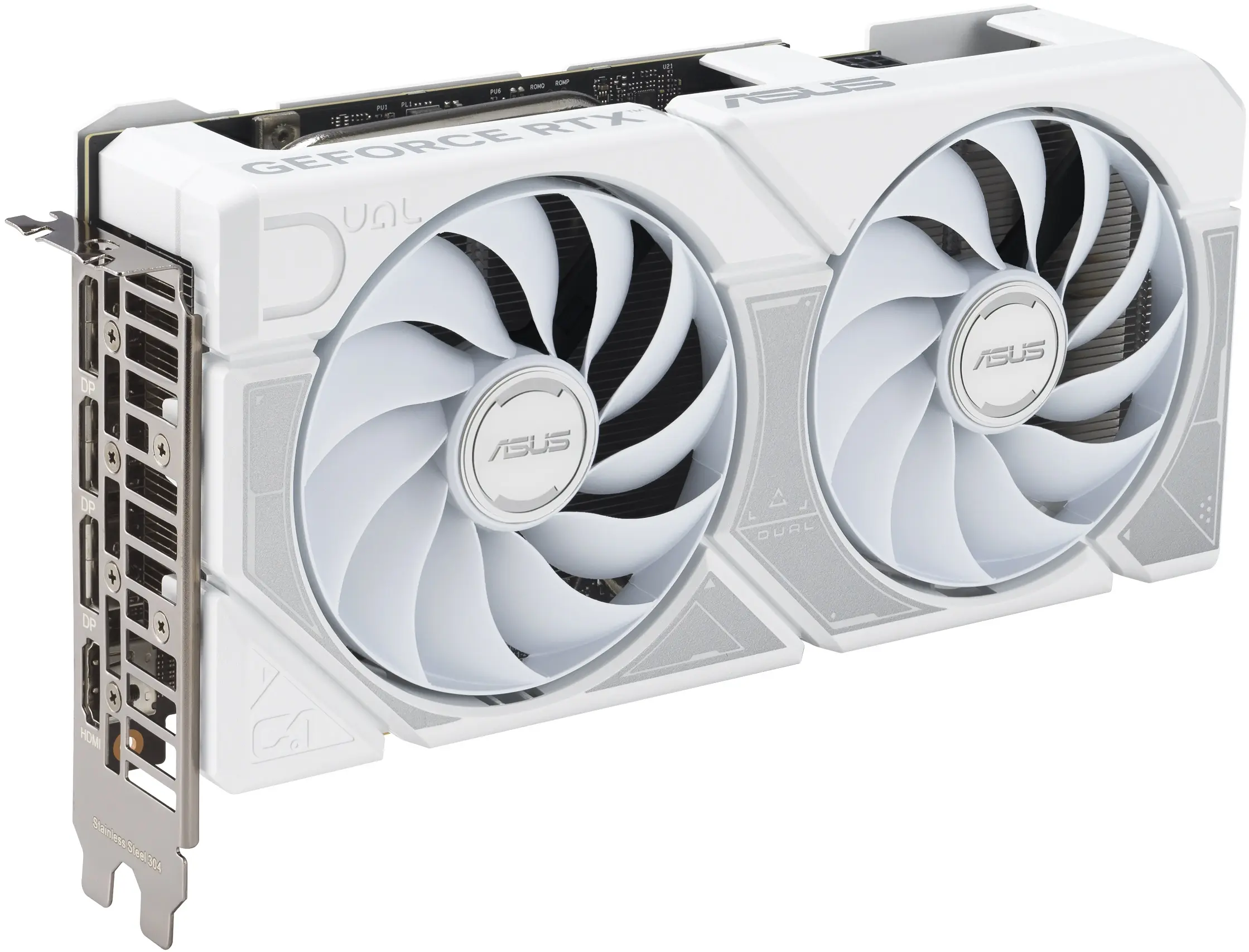 Placa video Asus Dual GeForce RTX 5060 Ti 16GB GDDR7 White OC Edition (DUAL-RTX5060TI-O16G-WHITE) - 2