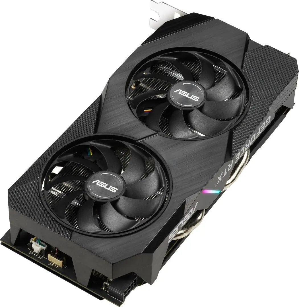 Placa video Asus GeForce RTX 2060 12GB GDDR6 Dual EVO OC (DUAL-RTX2060-O12G-EVO)