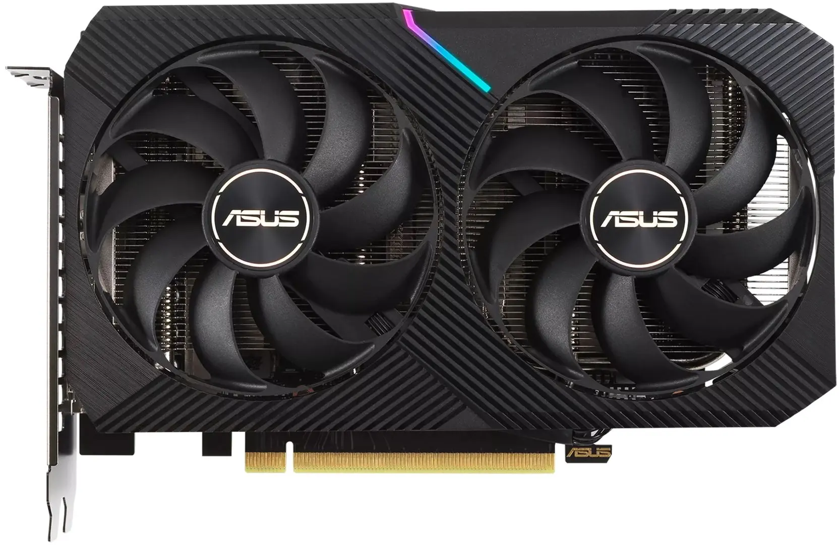 Placa video Asus GeForce RTX 3060 Ti V2 MINI OC 8GB GDDR6 (DUAL-RTX3060TI-O8G-MINI-V2)