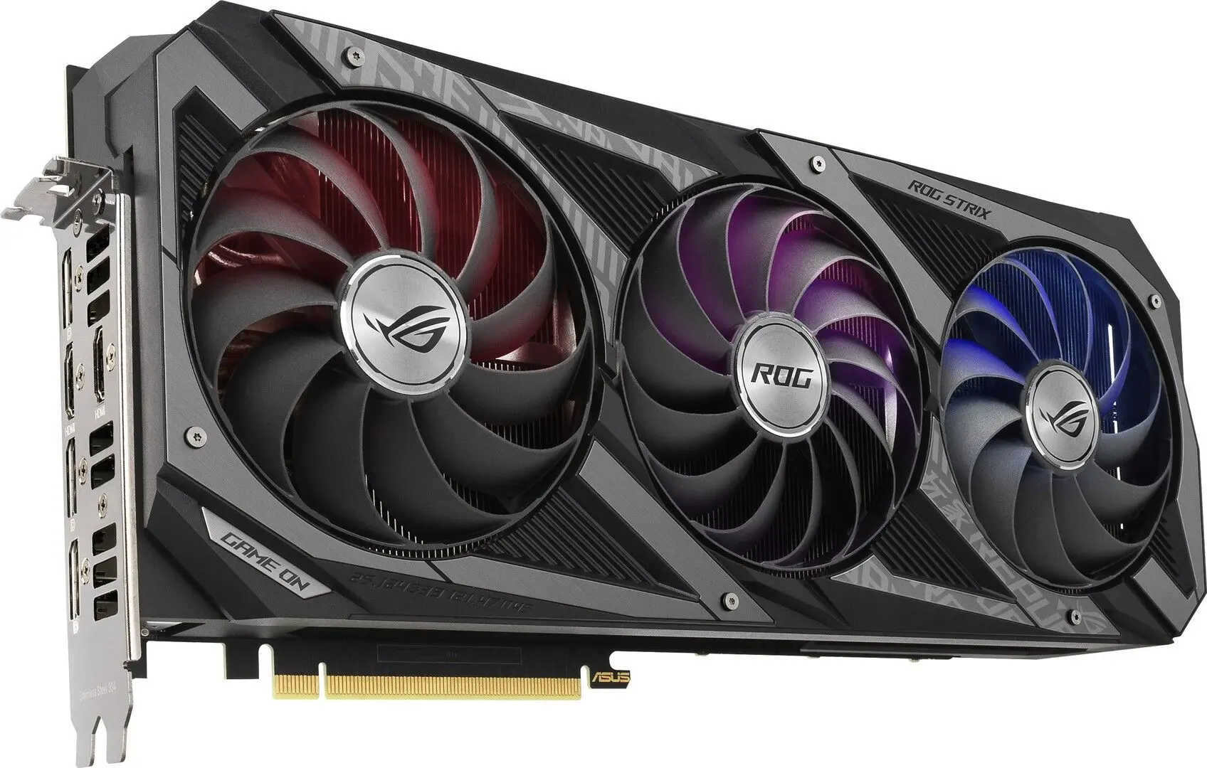 Placa video Asus GeForce RTX 3070 8GB GDDR6 ROG Strix Gaming OC V2 (ROG-STRIX-RTX3070-O8G-V2-GAMING)