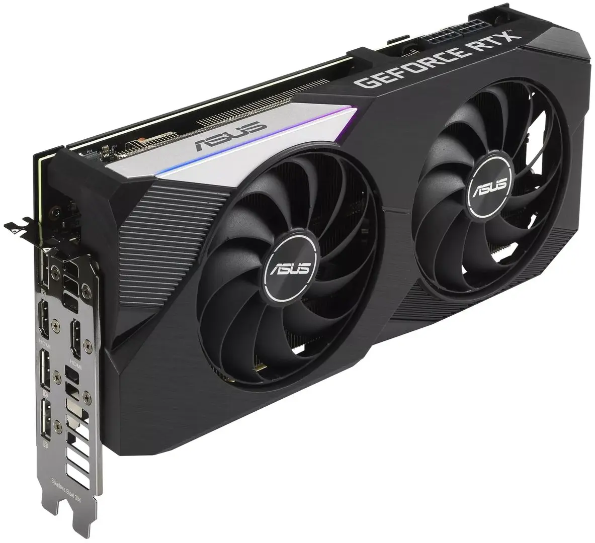 Placa video Asus GeForce RTX 3070 Dual OC V2 8GB GDDR6 (DUAL-RTX3070-O8G-V2)