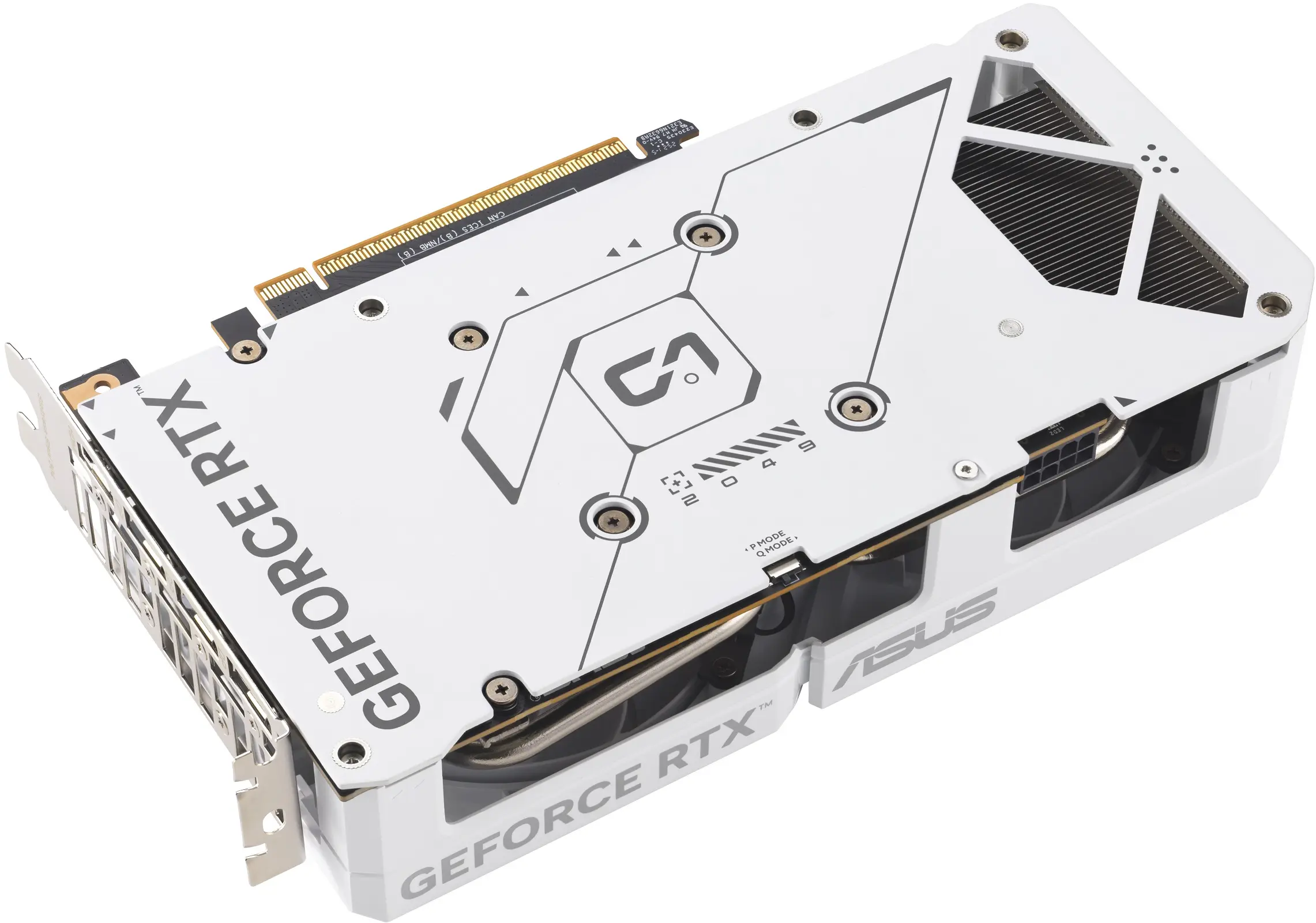 Placa video Asus GeForce RTX 5060 8GB GDDR7 Dual White OC (DUAL-RTX5060-O8G-WHITE)