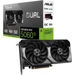 Видеокарта Asus GeForce RTX 5060 Ti  Dual OC 16GB GDDR7 (DUAL-RTX5060TI-O16G) Thumb