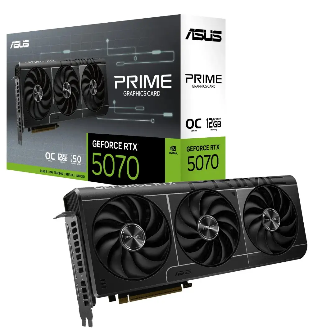 Placa video Asus Prime RTX 5070 12GB GDDR7 OC Edition - 5