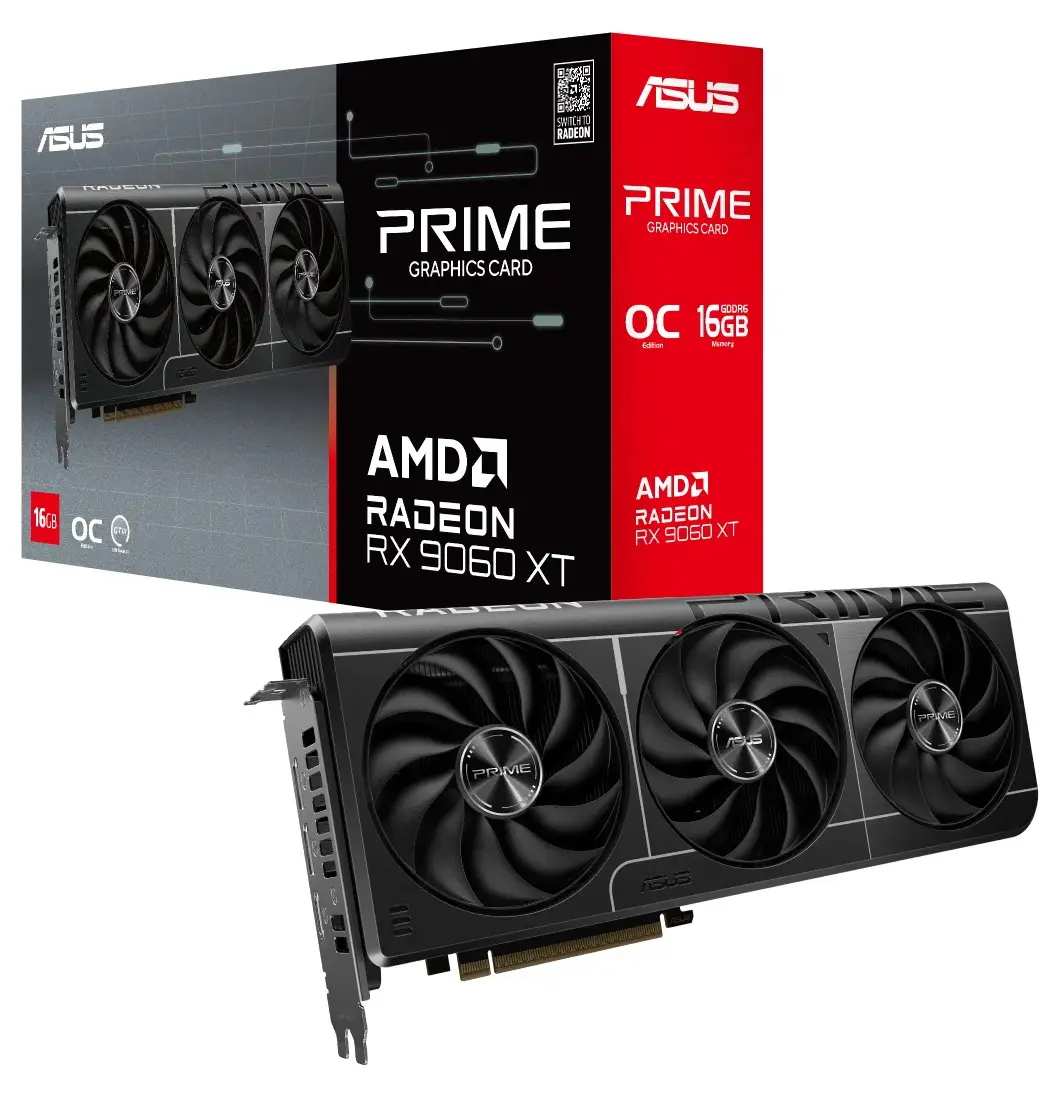 Placa video Asus Radeon RX 9060XT 16GB GDDR6 Prime OC (PRIME-RX9060XT-O16G) - 5