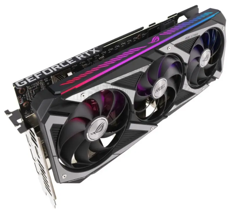 Видеокарта Asus ROG Strix Gaming GeForce RTX 3060 V2 OC Edition 12GB (ROG-STRIX-RTX3060-O12G-V2-GAMING) - 3