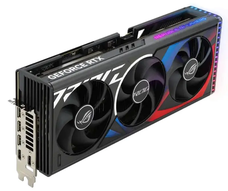 Placa video Asus Rog Strix GeForce RTX 4080 16GB GDDR6X OC (ROG-STRIX-RTX4080-O16-GGAMING)