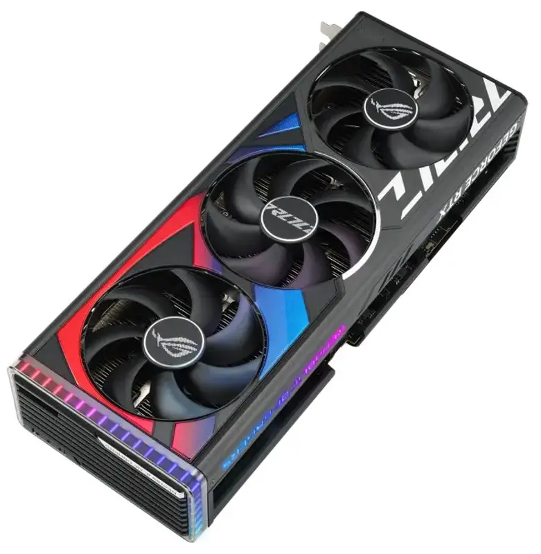 Placa video Asus Rog Strix GeForce RTX 4080 16GB GDDR6X OC (ROG-STRIX-RTX4080-O16-GGAMING)