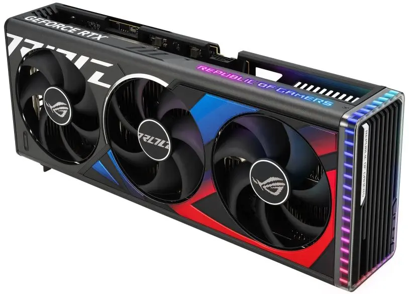 Placa video Asus ROG Strix GeForce RTX 4090 OC Edition 24GB GDDR6X (ROG-STRIX-RTX4090-O24G-GAMING)