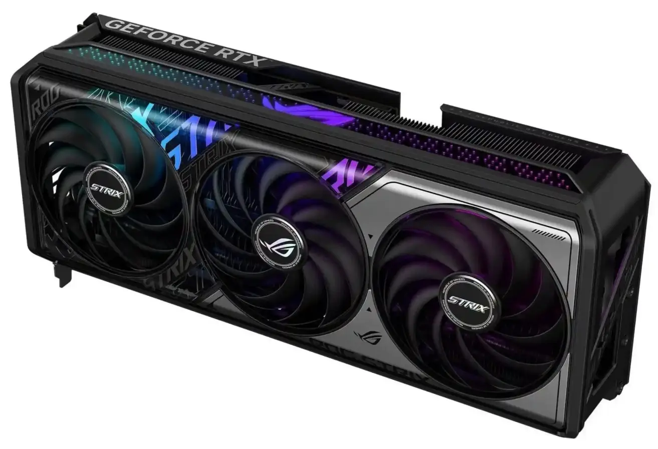 Видеокарта Asus ROG Strix GeForce RTX 5070 Ti OC Edition 16GB GDDR7 (ROG-STRIX-RTX5070TI-O16G-GAMING)