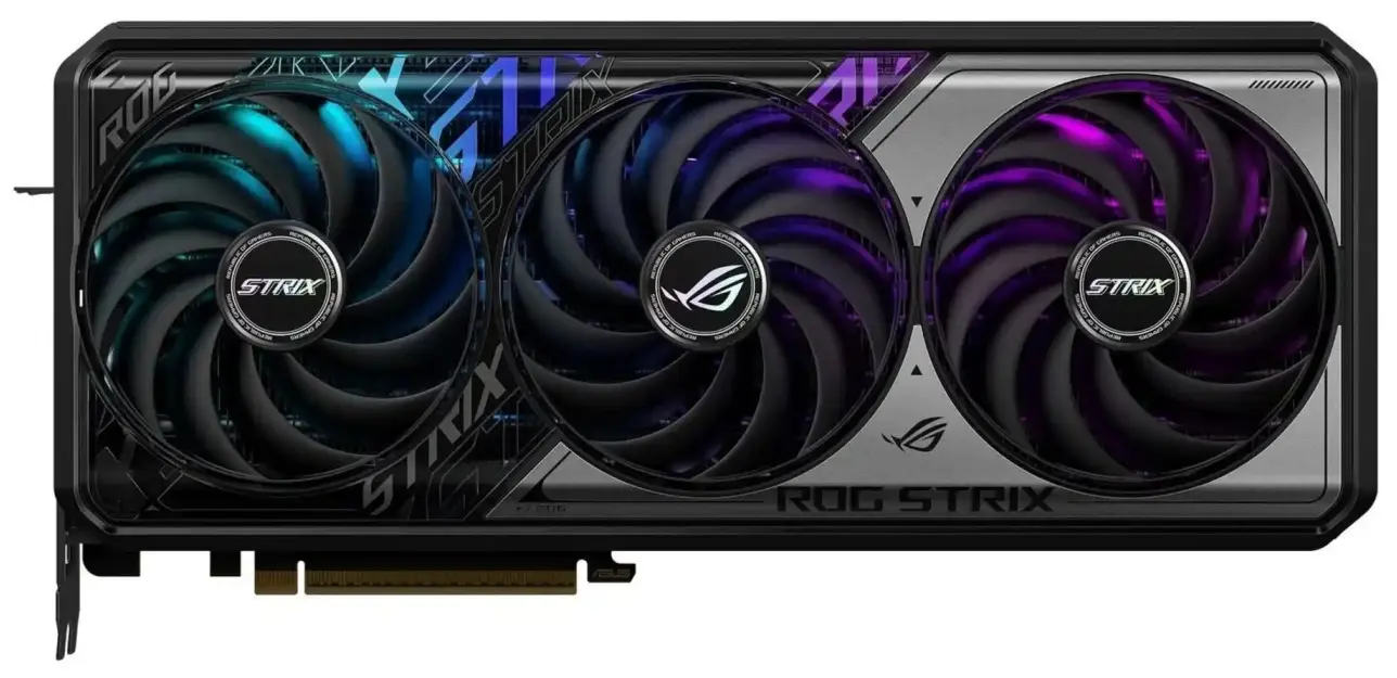 Видеокарта Asus ROG Strix GeForce RTX 5070 Ti OC Edition 16GB GDDR7 (ROG-STRIX-RTX5070TI-O16G-GAMING)