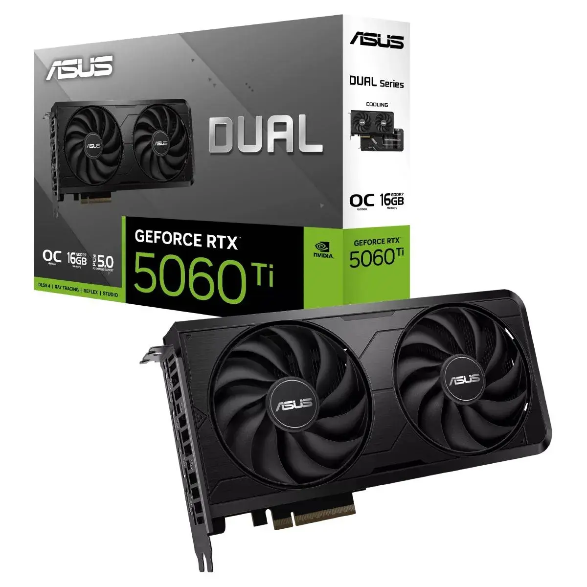 Placa video Asus RTX5060Ti 16GB GDDR7 Dual OC Evo (DUAL-RTX5060TI-O16G-EVO) - 5