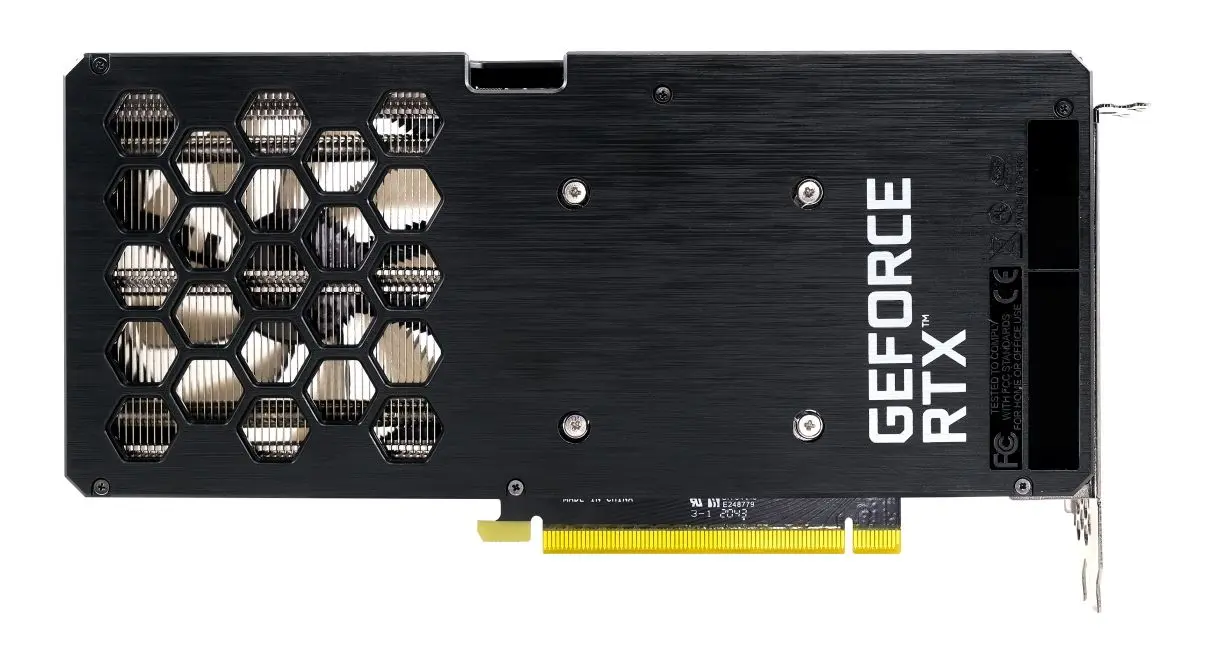 Видеокарта Gainward GeForce RTX 3050 Ghost 8GB GDDR6 (NE63050019P1-190AB) - 4