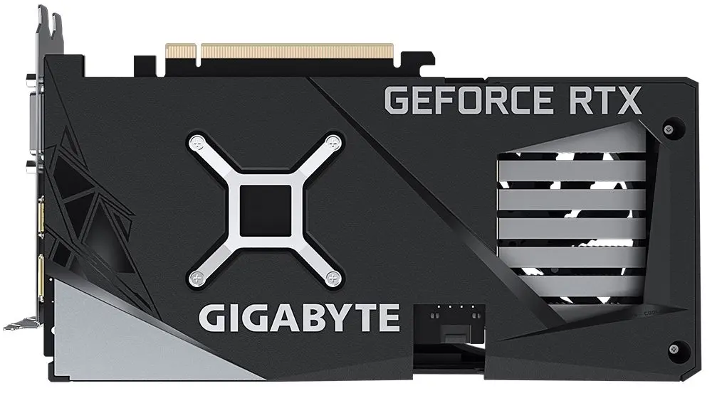 Видеокарта Gigabyte GeForce RTX 3050 WindForce OC 8G (GV-N3050WF2OC-8GD)