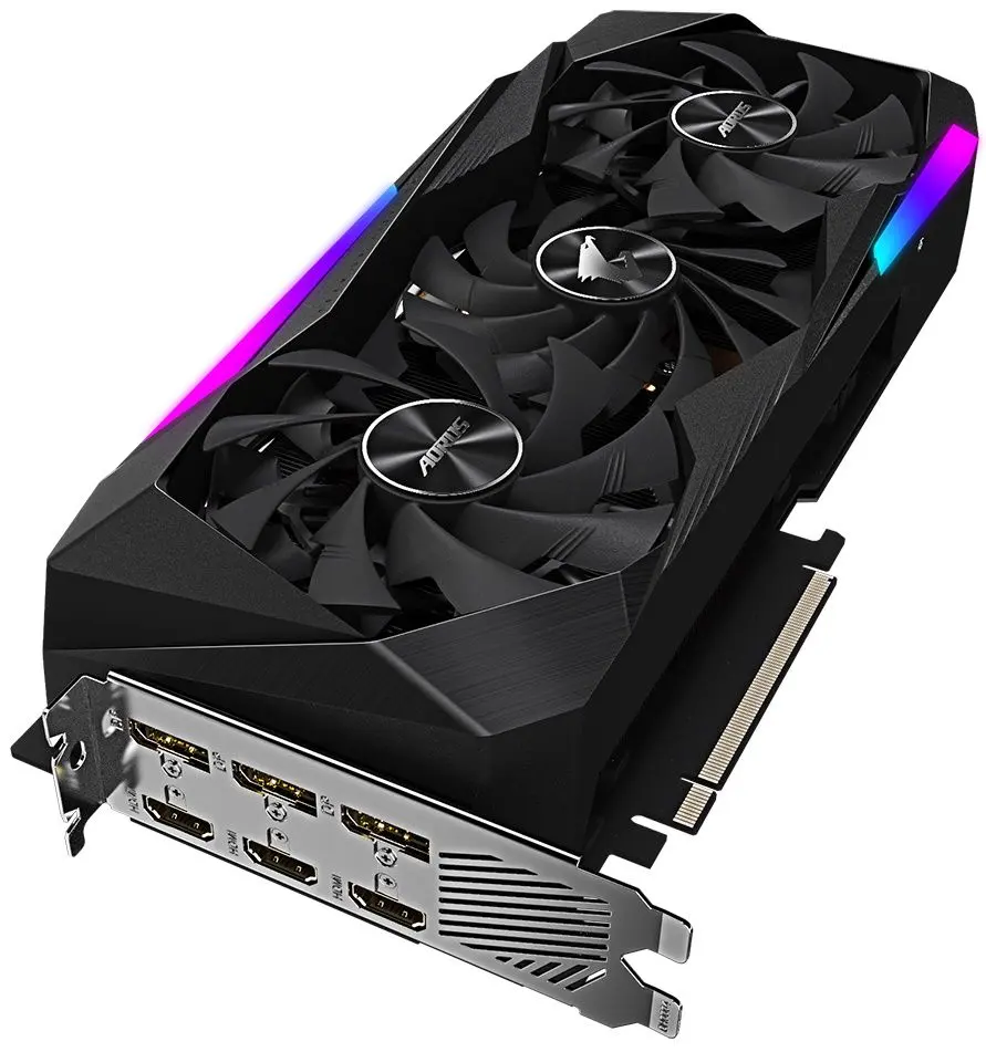 Видеокарта Gigabyte GeForce RTX 3070 Master 8G Aorus Master 8GB (GV-N3070AORUS M-8GD)