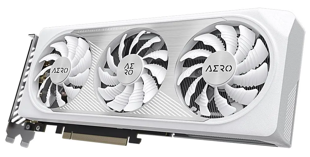 Видеокарта Gigabyte GeForce RTX 4060 Aero OC 8GB GDDR6 (GV-N4060AERO OC-8GD)