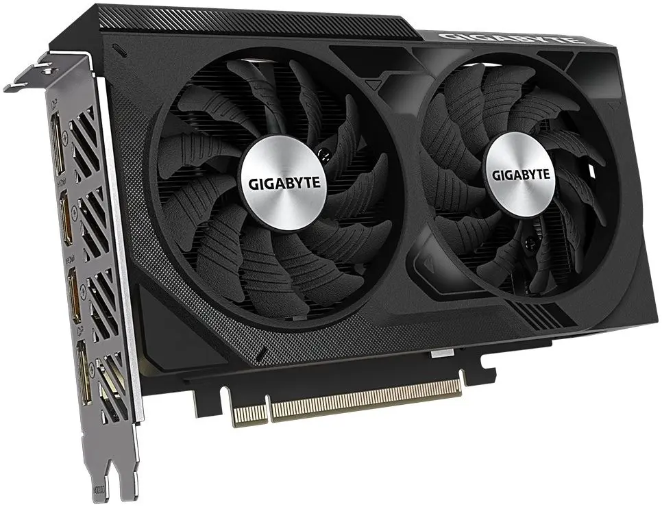 Placa video Gigabyte GeForce RTX 4060 Windforce OC 8GB GDDR6 (GV-N4060WF2OC-8GD)