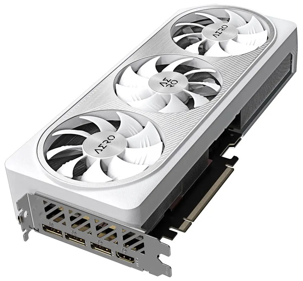 Видеокарта Gigabyte GeForce RTX 4070 Ti Super Aero OC 16G GDDR6X (GV-N407TSAERO-OC-16GD)