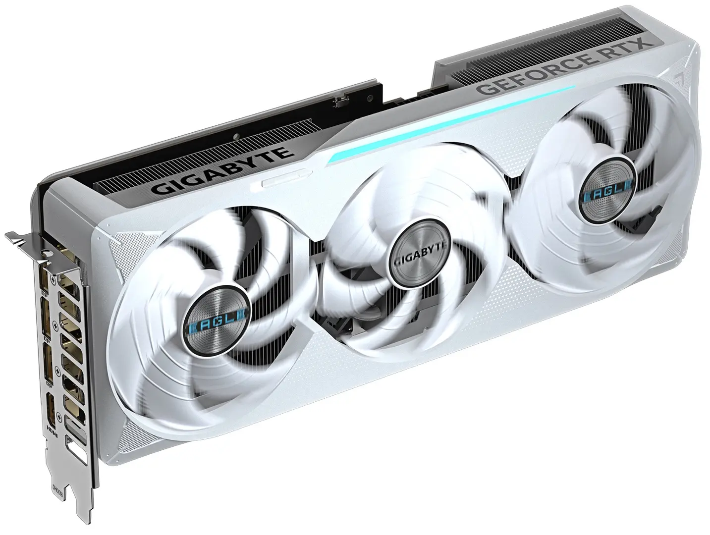 Видеокарта Gigabyte GeForce RTX 5070 Ti Eagle OC ICE SFF 16G 16GB GDDR7 (GV-N507TEAGLE OC-16GD)