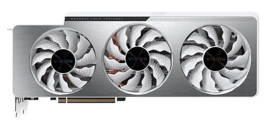 Placa video Gigabyte GeForce RTX3070Ti Vision OC 8G (GV-N307TVISION OC-8GD)