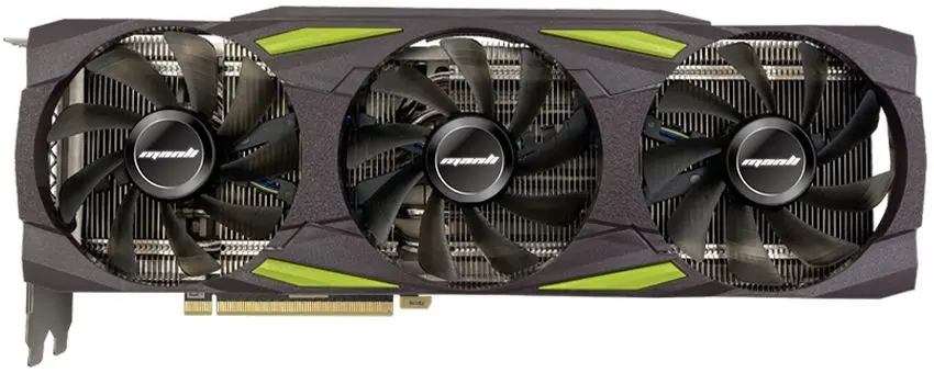Видеокарта Manli Nvidia RTX 3070 Ti 8GB LHR GDDR6X
