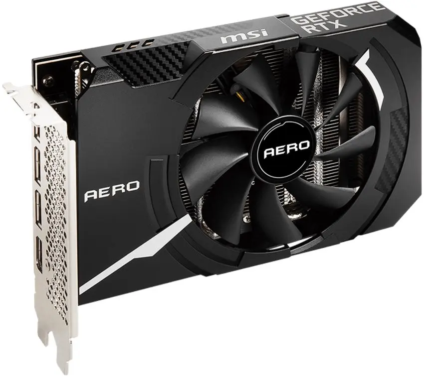 Видеокарта MSI GeForce RTX 3050 AERO ITX 8G OC 8GB GDDR6