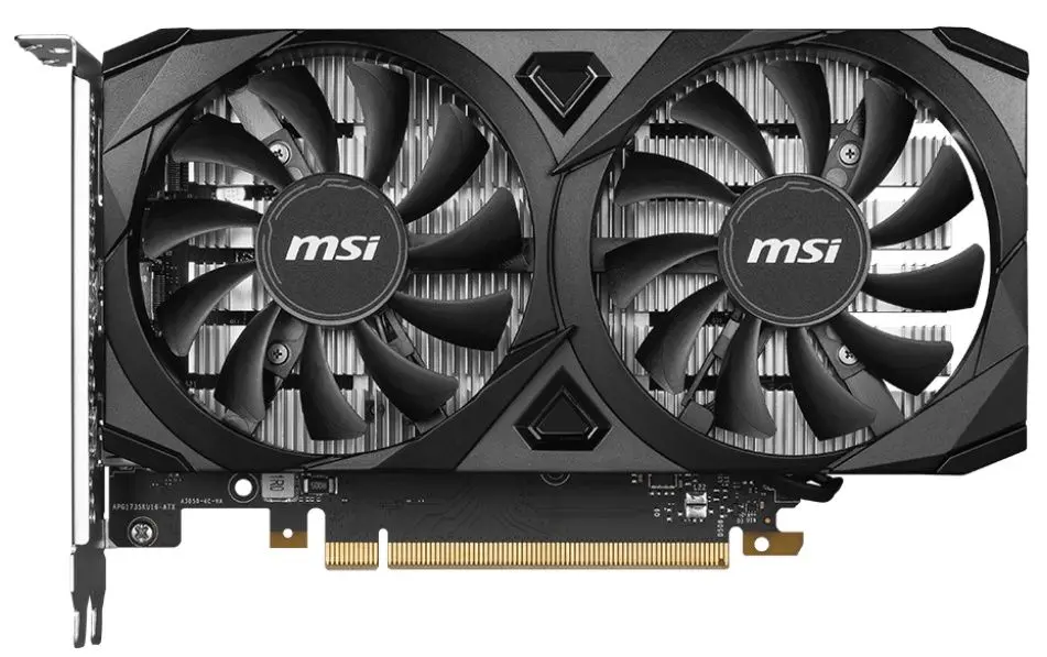 Placa video MSI GeForce RTX 3050 Ventus 2X 6G OC GDDR6 (MSI-3050-VENTUS-2X-6G-OC)