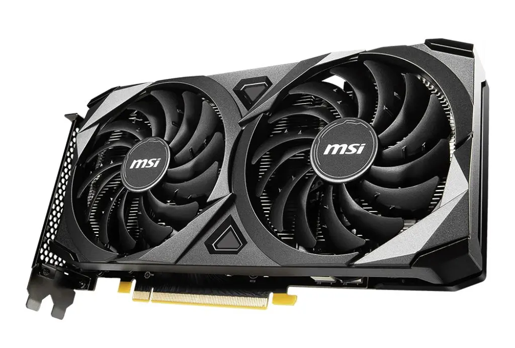 Placa video MSI GeForce RTX 3060 Ti Ventus 2X 8G OCV1 LHR 8GB GDDR6