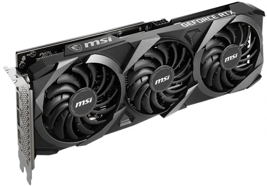 Placa video MSI GeForce RTX 3060 Ti VENTUS 3X 8G OC LHR 8GB GDDR6