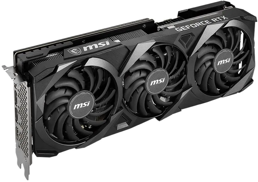 Видеокарта MSI GeForce RTX 3070 VENTUS 3X PLUS 8G OC LHR 8GB GDDR6