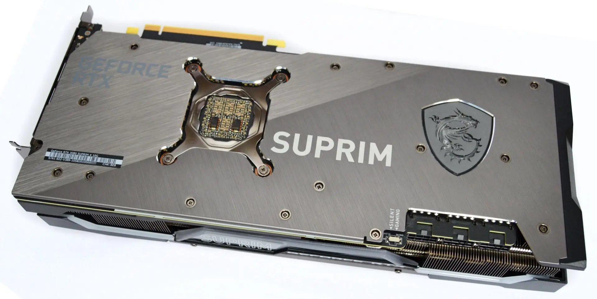 Видеокарта MSI GeForce RTX 3080 SUPRIM 10GB GDDR6X