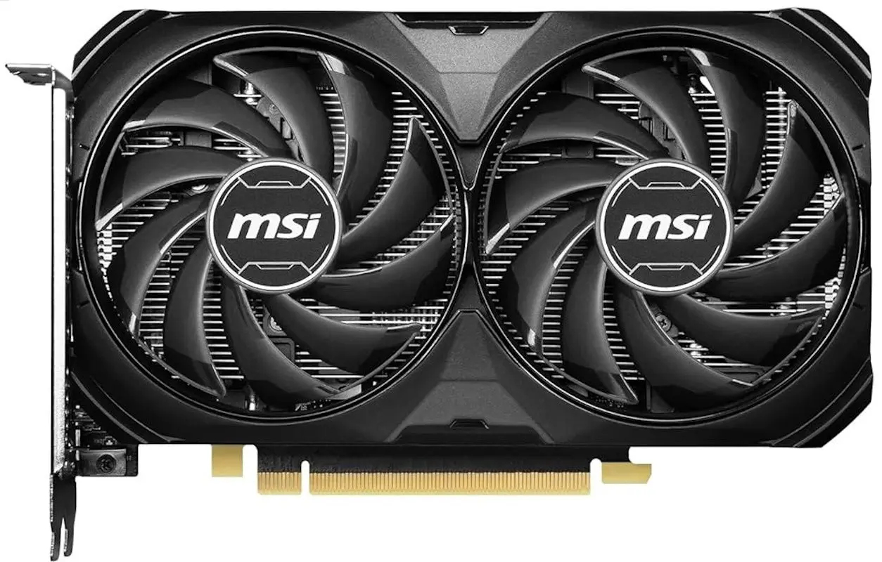 Placa video MSI GeForce RTX 4060 Ti Ventus 2X Black OC 8G GDDR6
