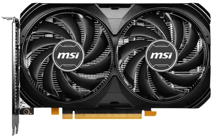 Видеокарта MSI GeForce RTX 4060 VENTUS 2X BLACK 8G OC 8GB GDDR6 (MSI-4060-VENTUS-2X-BK-8G-OC)