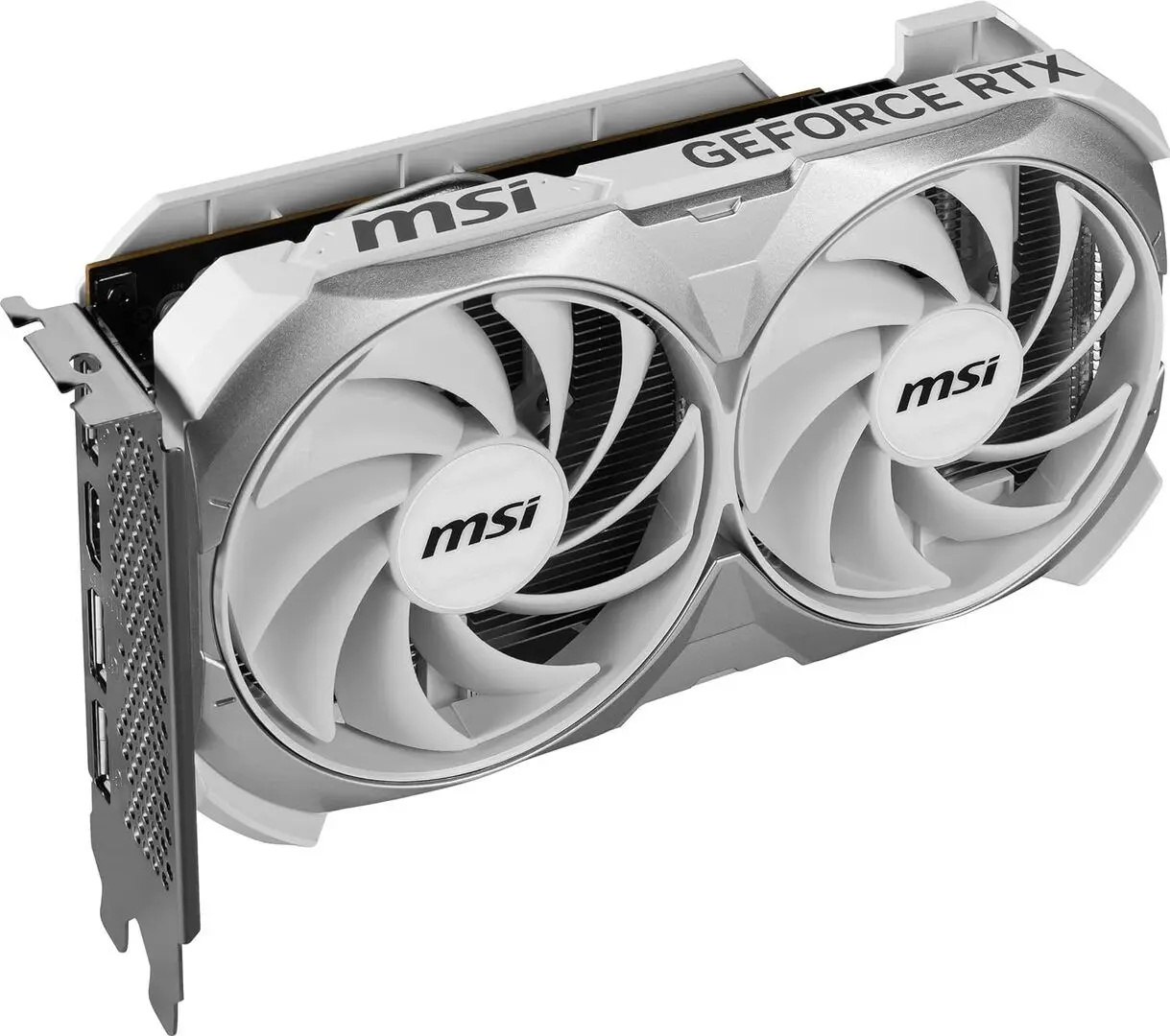 Placa video MSI GeForce RTX 4060 Ventus 2X White OC 8G GDDR6
