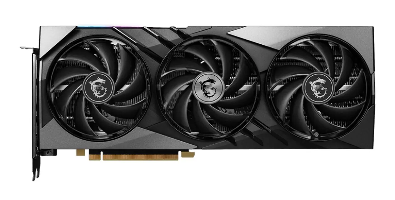 Видеокарта MSI GeForce RTX 4070 Gaming X Slim 12GB GDDR6X